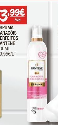 Spar Produtos para o cabelo pantene promoção