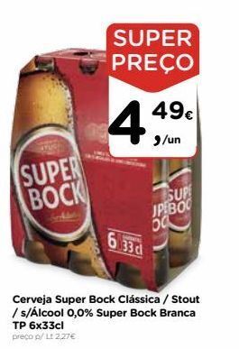 Aqui é fresco Cerveja super bock promoção