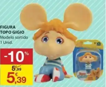 E.Leclerc Figura Topo Gigio 1 Unid promoção