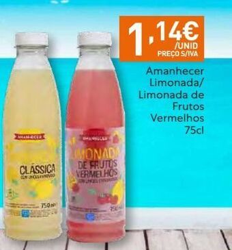 Recheio Bebidas amanhecer promoção