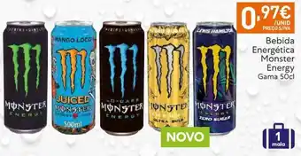 Recheio Bebida energética monster promoção