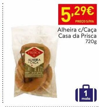 Recheio Alheira promoção