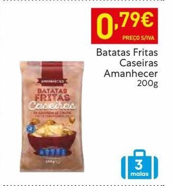 Recheio Batata chips amanhecer promoção