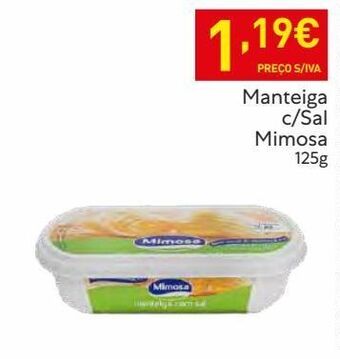 Recheio Manteiga mimosa promoção
