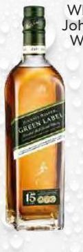 Recheio Whisky escocês johnnie walker promoção