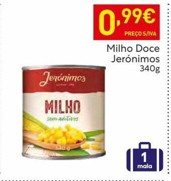Recheio Milho doce promoção