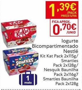 Recheio Iogurte nestlé promoção