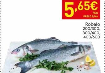 Recheio Robalo promoção