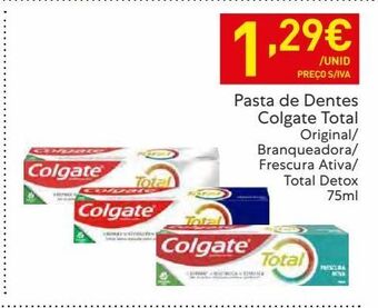 Recheio Pasta de dentes colgate promoção