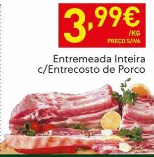 Recheio Carne suína promoção