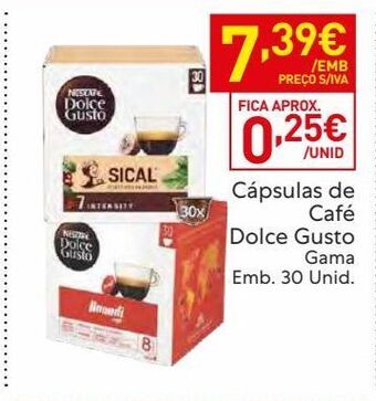 Recheio Cápsulas de café dolce gusto promoção