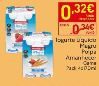 Recheio Iogurte amanhecer promoção