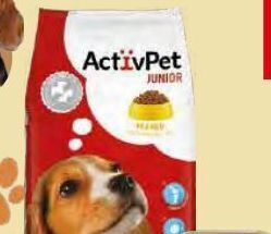 Recheio Ração para cães activpet promoção