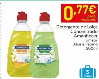Recheio Detergente lavalouça amanhecer promoção