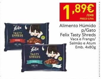 Recheio Ração para gatos felix promoção