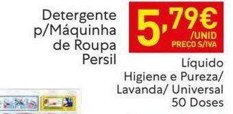 Recheio Detergente líquido persil promoção