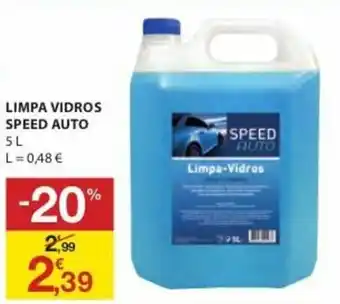 E.Leclerc Limpa Vidros Speed Auto 5L promoção
