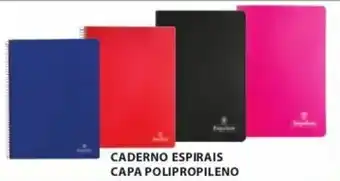 Caderno Espirais Capa Polipropileno Esquisse A5 120 Folhas/48 Folhas