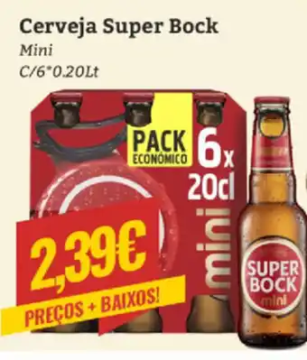 Belita Cerveja Super Bock Mini C/6*0.20Lt promoção