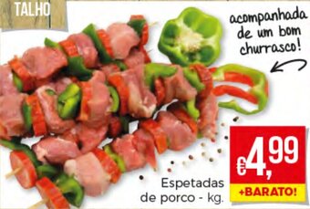Bolama Espetadas de Porco promoção
