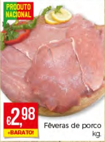 Bolama Fêveras de Porco promoção