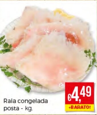 Bolama Raia Congelada Posta promoção