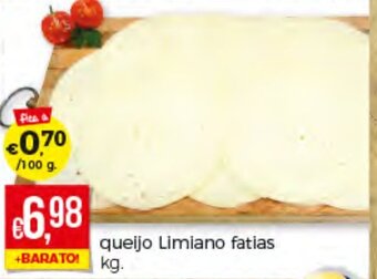 Bolama Queijo Limiano Fatias promoção