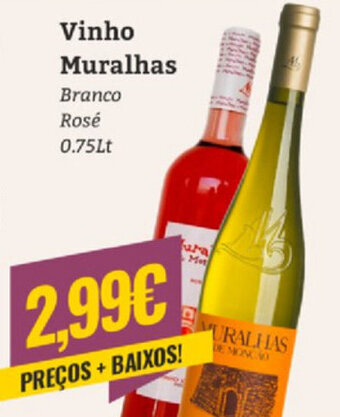 Vinho Muralhas Branco Rosé 0.75Lt