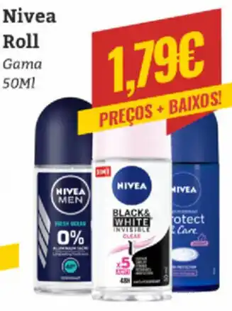 Belita Nivea Roll Gama 50ml promoção