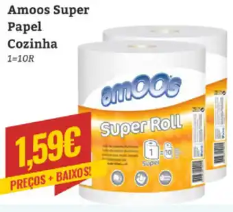 Amoos Super Papel Cozinha 1=10R
