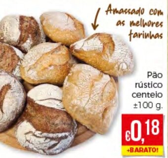 Bolama Pão Rústico Centelo 100g promoção
