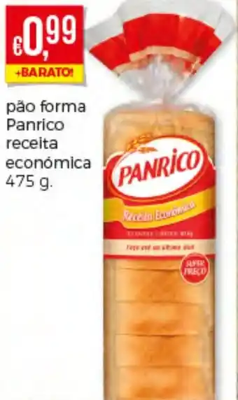 Bolama Pão Forma Panrico Receita Económica 475g promoção