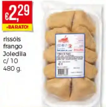 Bolama Rissóis Frango Joledila c/10 480g promoção