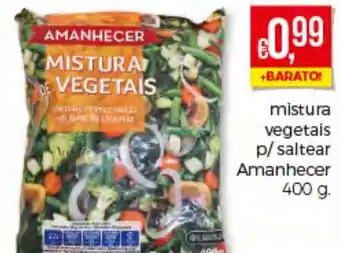Mistura Vegetais P/Saltear Amanhecer 400g