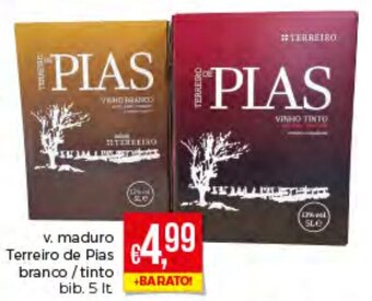Bolama V. Maduro Terreiro de Pias Branco/Tinto 5lt promoção