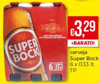 Cerveja Super Bock 6 x 0,33lt