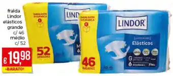 Bolama Fralda Lindor Elásticos Grande promoção