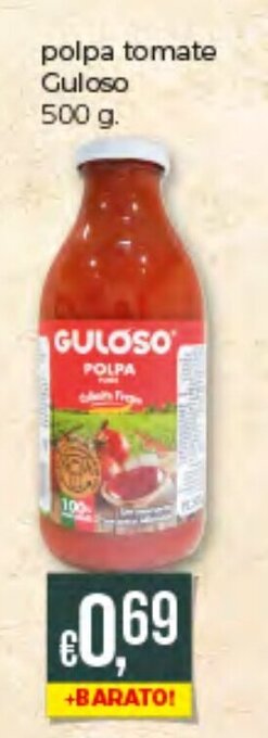 Polpa Tomate Guloso 500g