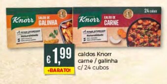Caldos Knorr Carne/Galinha c/24 Cubos
