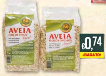 Flocos Aveia Cem por Cento Finos/ Grossos 400g