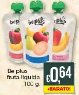 Be Plus Fruta Líquida 100g