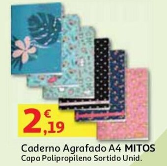 Caderno Agrafado A4 Mitos