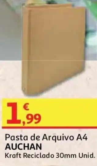 Pasta de Arquivo A4 Auchan