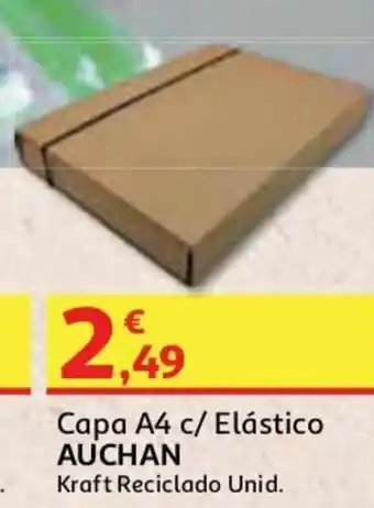 Capa A4 c/ Alástico Auchan