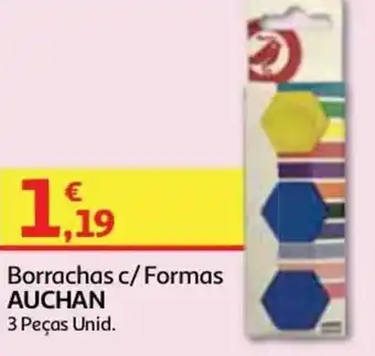 Borrachas c/Formas Auchan