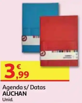 Agendas s/Datas Auchan