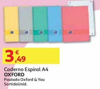 Caderno Espiral A4 Oxford