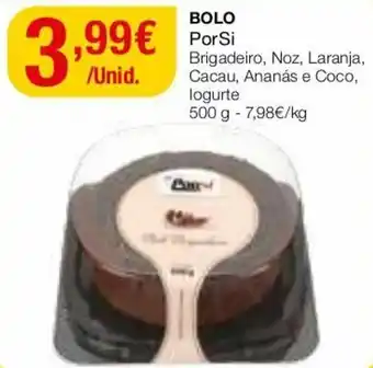 Intermarché Bolo PorSi 500g promoção
