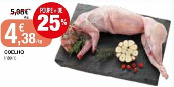 Intermarché Coelho Inteiro promoção