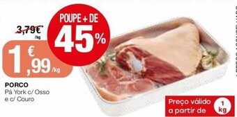 Intermarché Porco promoção